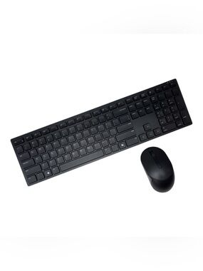 NEW Dell Wireless Keyboard & Mouse Combo Black KM5221WBKB-US XV4X7